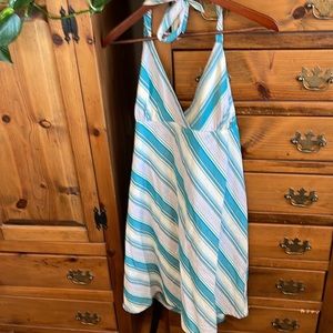 🌸MEC striped cotton halter style summer dress